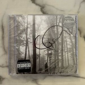Autographed Taylor Swift Folklore CD